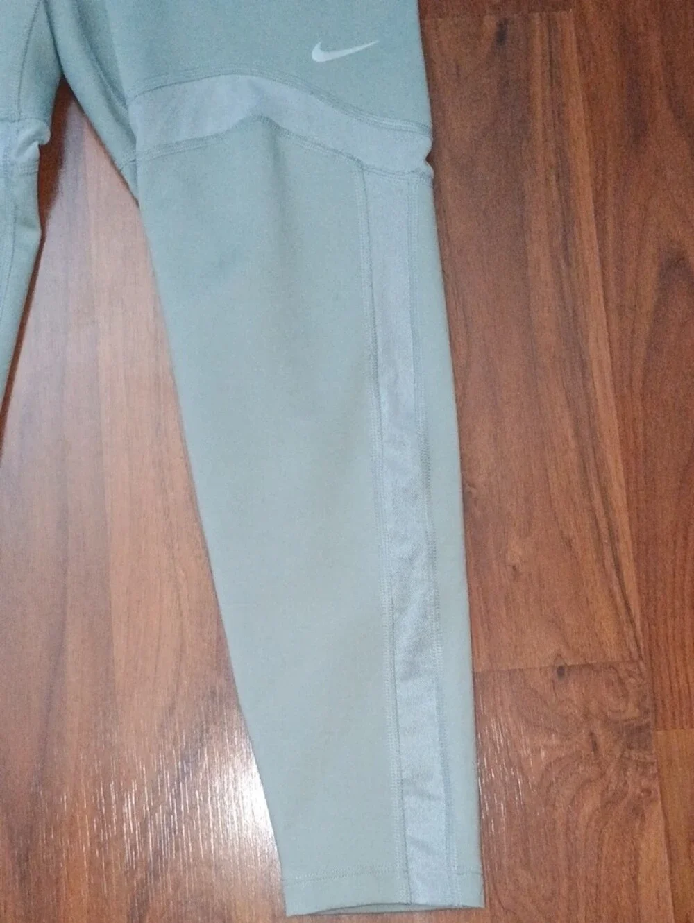 Nike Grey High-Waist Pro Leggings